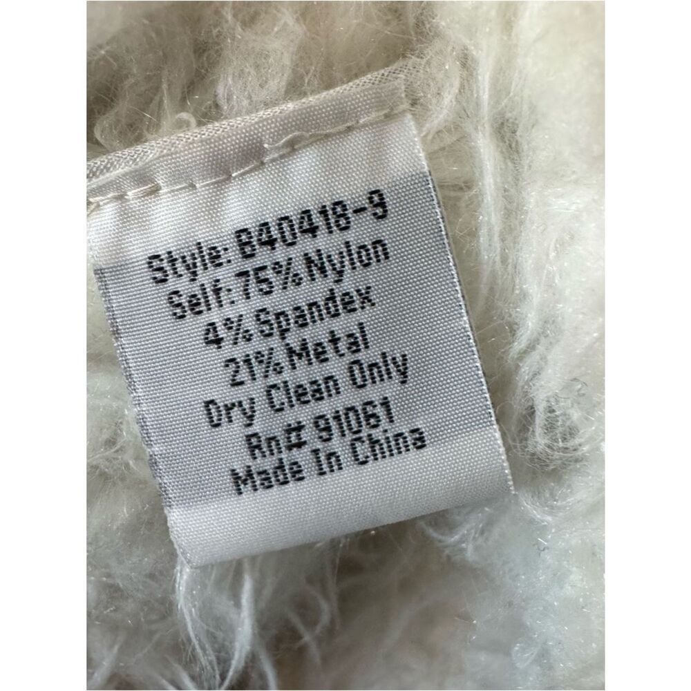 Johnny Was Biya Quarda Floral Faux Shearling Hooded Jacket Size M - Picture 11 of 16